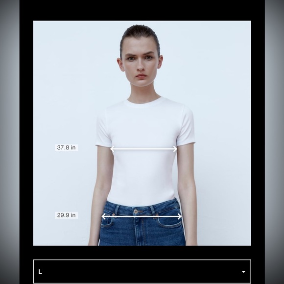 🖤🖤🖤Zara BLK Ruffled Pleated Blouse - Sz Large - NWT - Picture 5 of 5